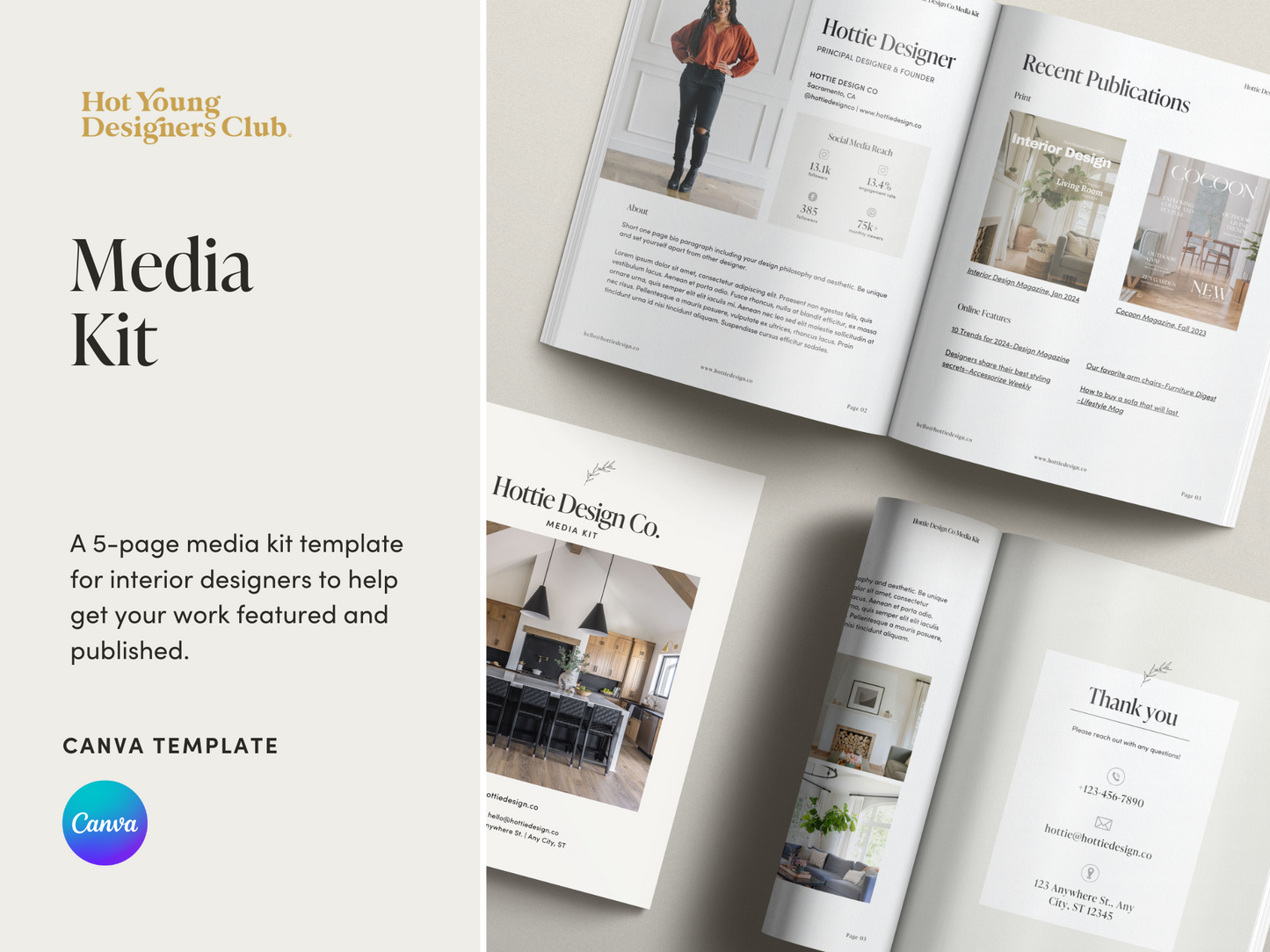 Media Kit for Interior Designers