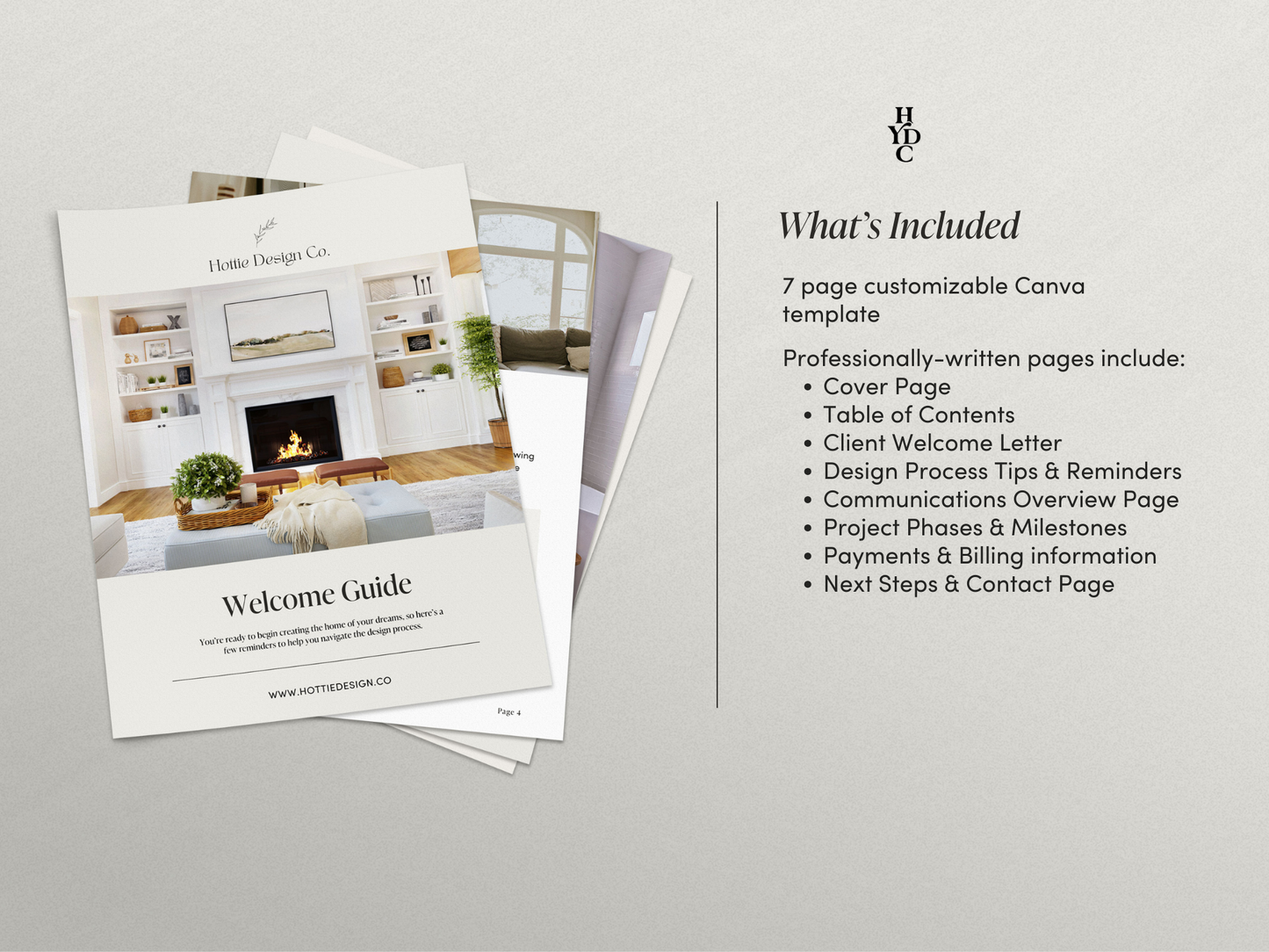 Client Welcome Guide for Interior Designers
