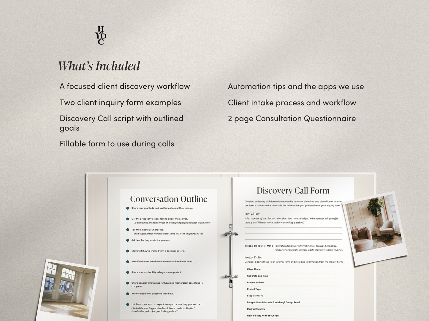 Client Discovery Workflow for Interior Designers