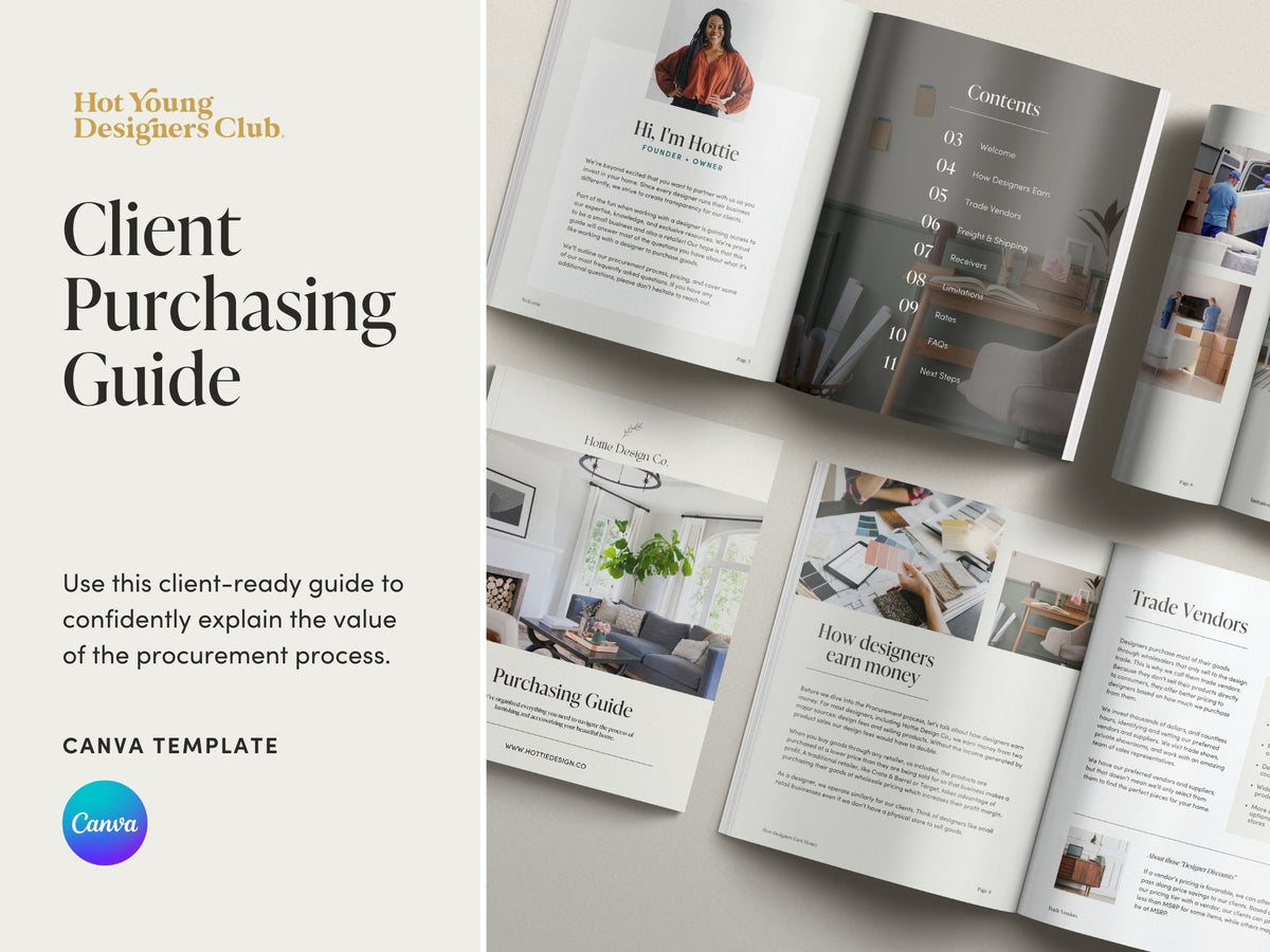 Client Purchasing Guide for Interior Design Projects | HYDC
