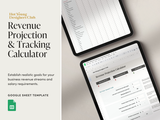 Revenue Projection & Tracking Calculator